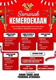 HADIR DAN MERIAHKAN LOMBA DALAM RANGKA MENYAMBUT HUT RI KE 81 DI PADUKUHAN JATIBUNGKUS
